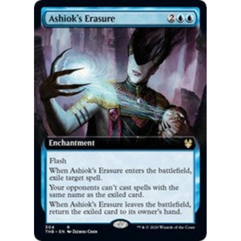 Ashiok's Erasure (Extended Art) [Theros Beyond Death]