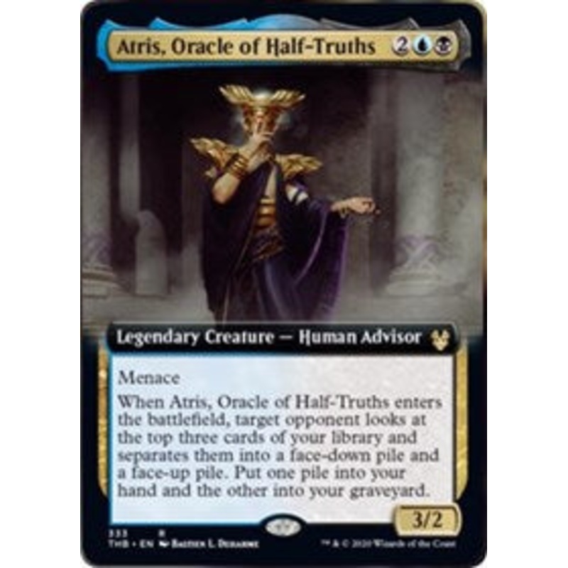 Atris, Oracle of Half-Truths (Extended Art) [Theros Beyond Death]