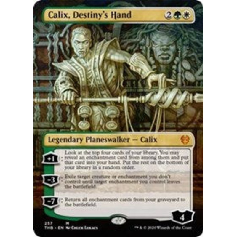 Calix, Destiny's Hand (Borderless) [Theros Beyond Death]