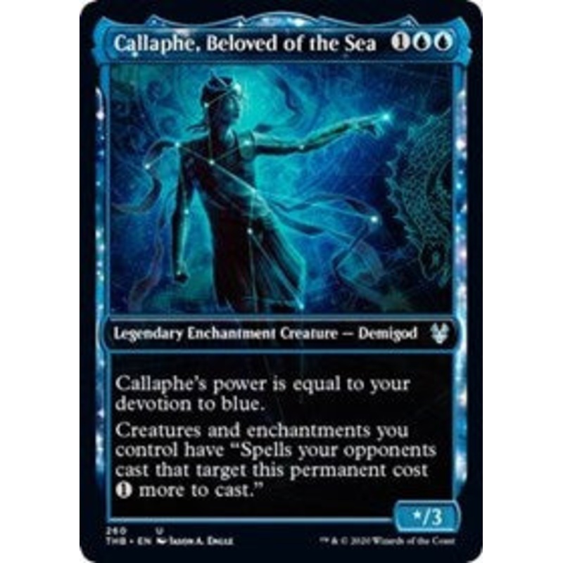 Callaphe, Beloved of the Sea (Showcase) [Theros Beyond Death]