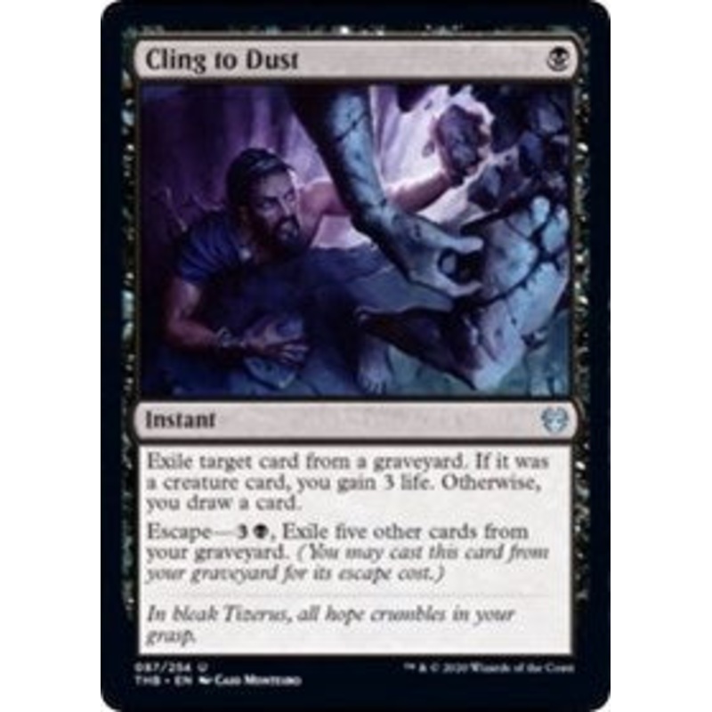 Cling to Dust [Theros Beyond Death]