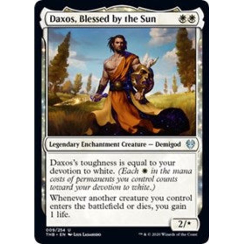 Daxos, Blessed by the Sun [Theros Beyond Death]