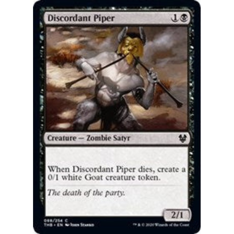 Discordant Piper [Theros Beyond Death]