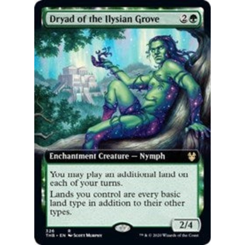 Dryad of the Ilysian Grove (Extended Art) [Theros Beyond Death]