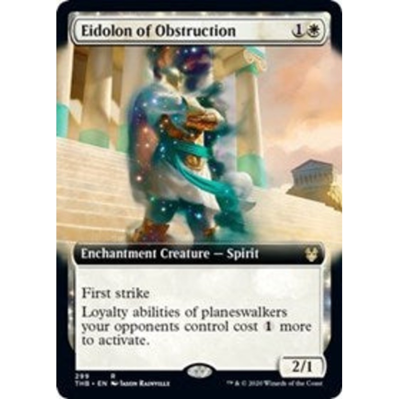 Eidolon of Obstruction (Extended Art) [Theros Beyond Death]