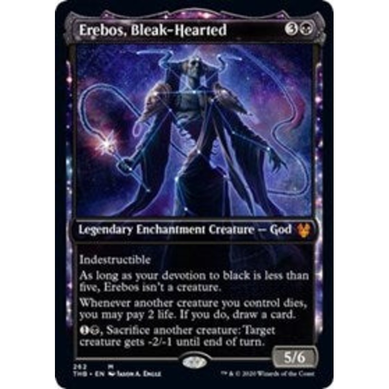 Erebos, Bleak-Hearted (Showcase) [Theros Beyond Death]