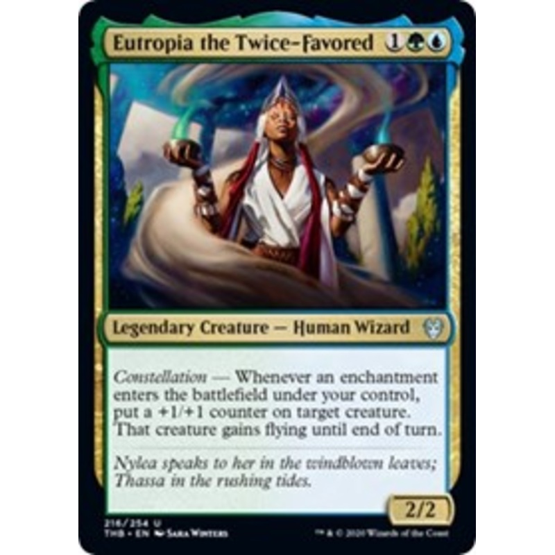 Eutropia the Twice-Favored [Theros Beyond Death]