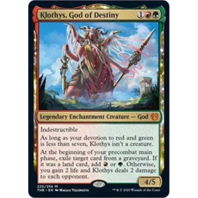Klothys, God of Destiny [Theros Beyond Death]