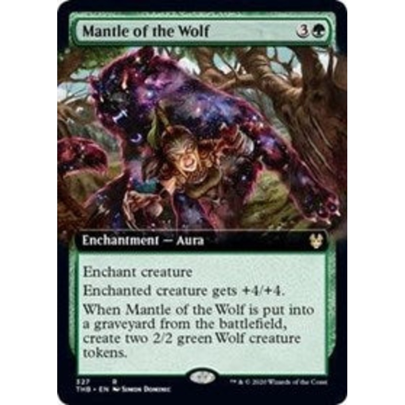 Mantle of the Wolf (Extended Art) [Theros Beyond Death]