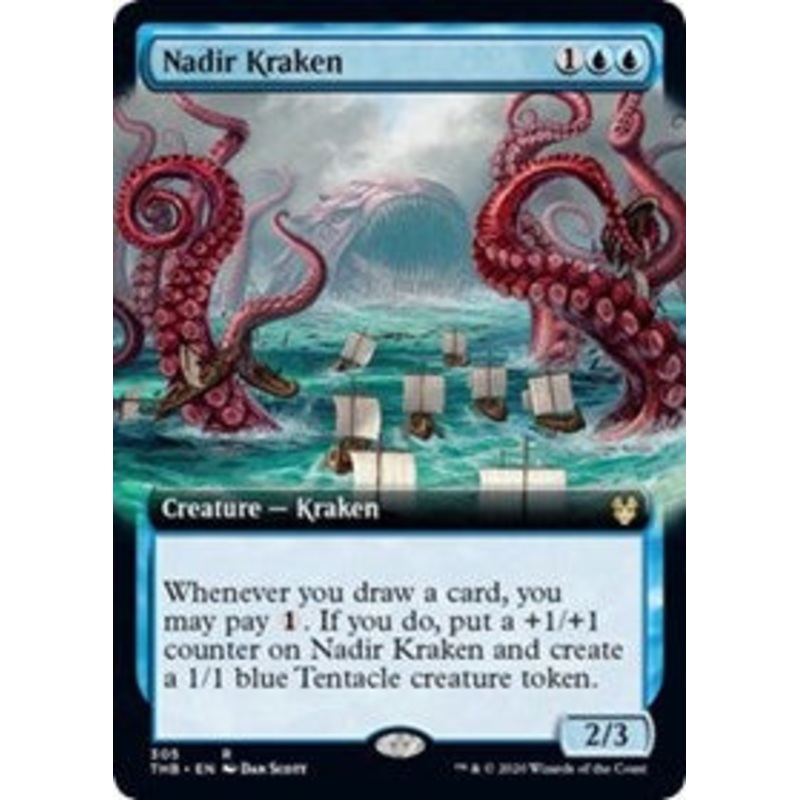 Nadir Kraken (Extended Art) [Theros Beyond Death]
