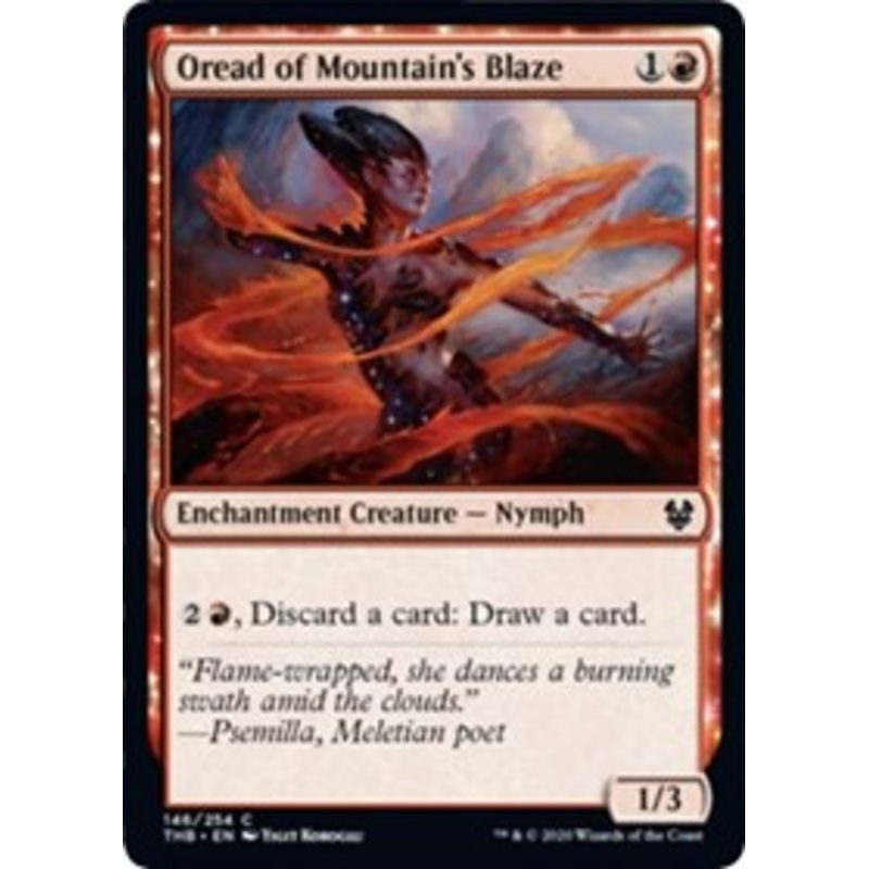 Oread of Mountain's Blaze [Theros Beyond Death]