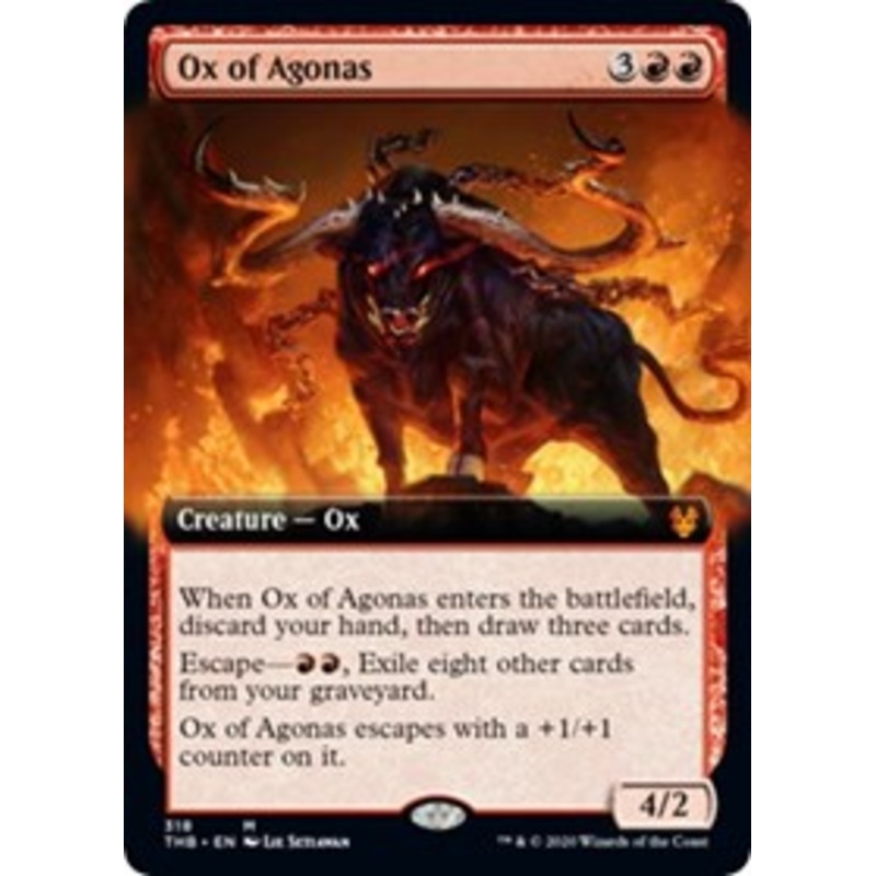 Ox of Agonas (Extended Art) [Theros Beyond Death]