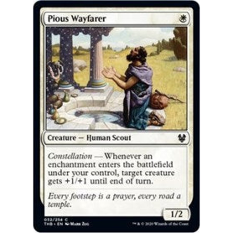 Pious Wayfarer [Theros Beyond Death]