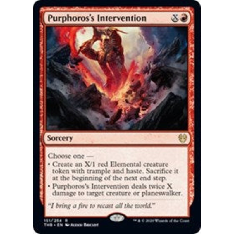 Purphoros's Intervention [Theros Beyond Death]