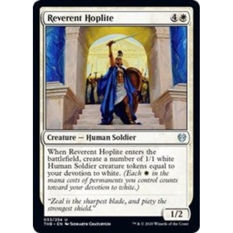 Reverent Hoplite [Theros Beyond Death]