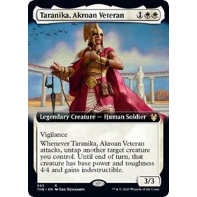 Taranika, Akroan Veteran (Extended Art) [Theros Beyond Death]