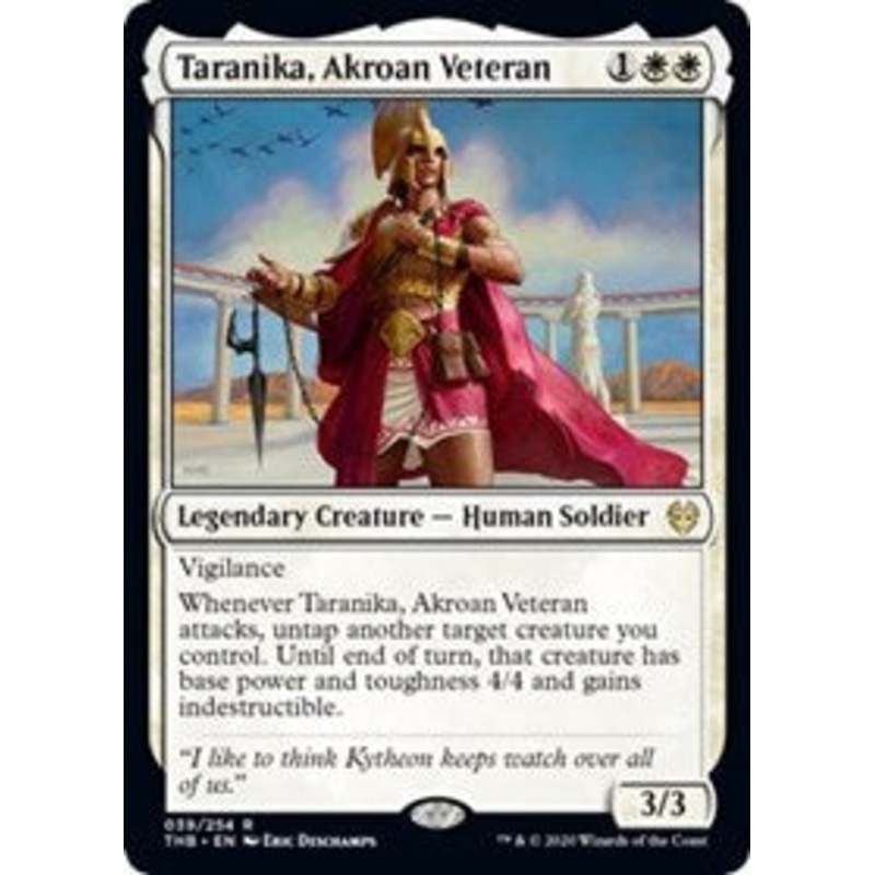 Taranika, Akroan Veteran [Theros Beyond Death]