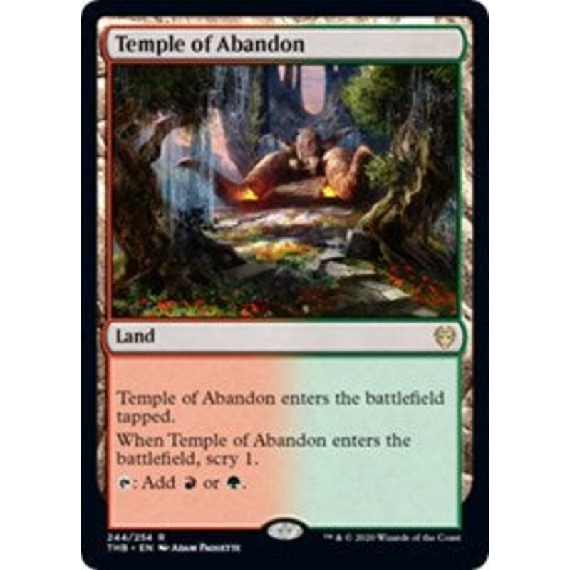 Temple of Abandon [Theros Beyond Death]