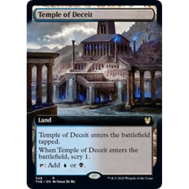 Temple of Deceit (Extended Art) [Theros Beyond Death]