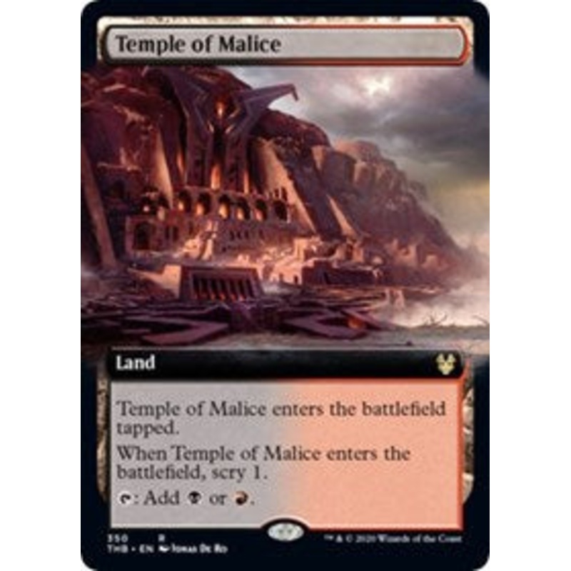 Temple of Malice (Extended Art) [Theros Beyond Death]