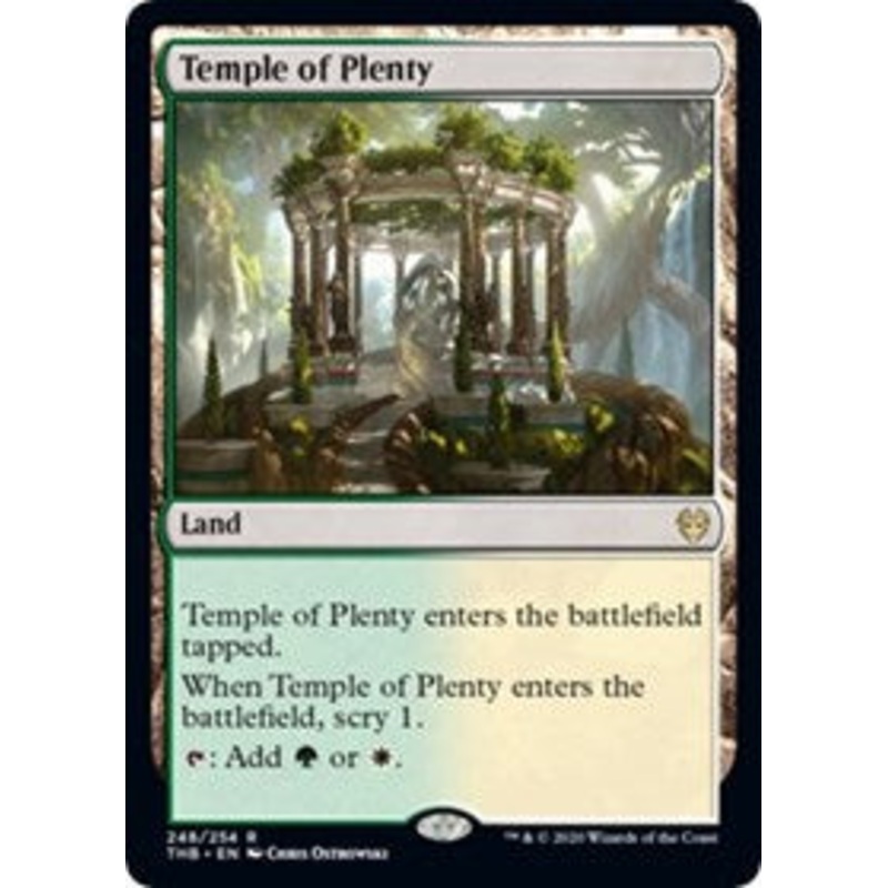 Temple of Plenty [Theros Beyond Death]