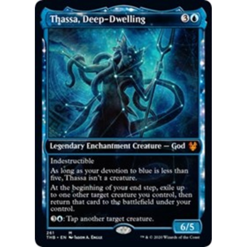Thassa, Deep-Dwelling (Showcase) [Theros Beyond Death]