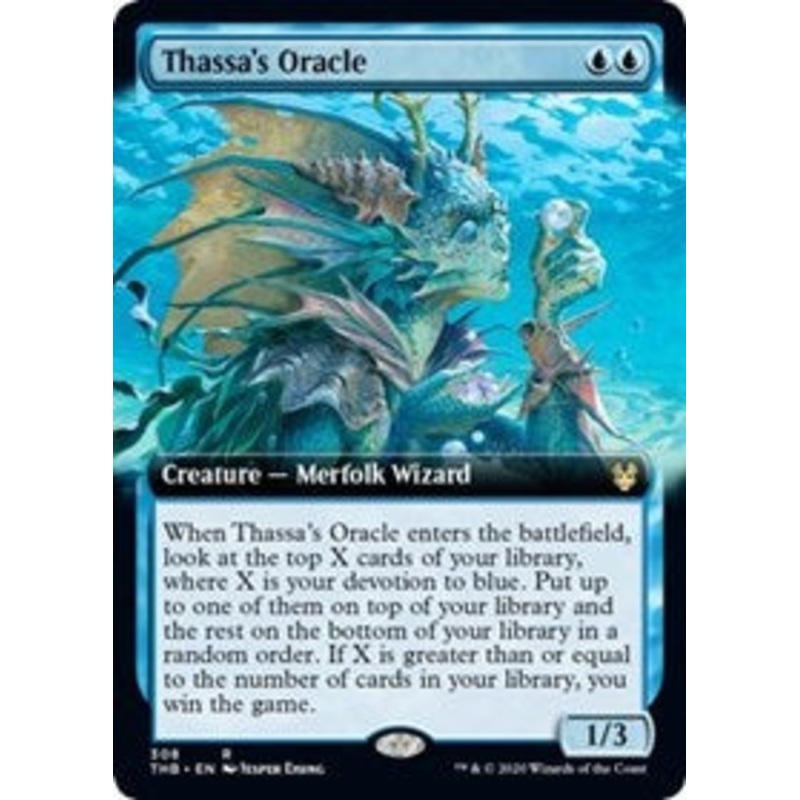 Thassa's Oracle (Extended Art) [Theros Beyond Death]