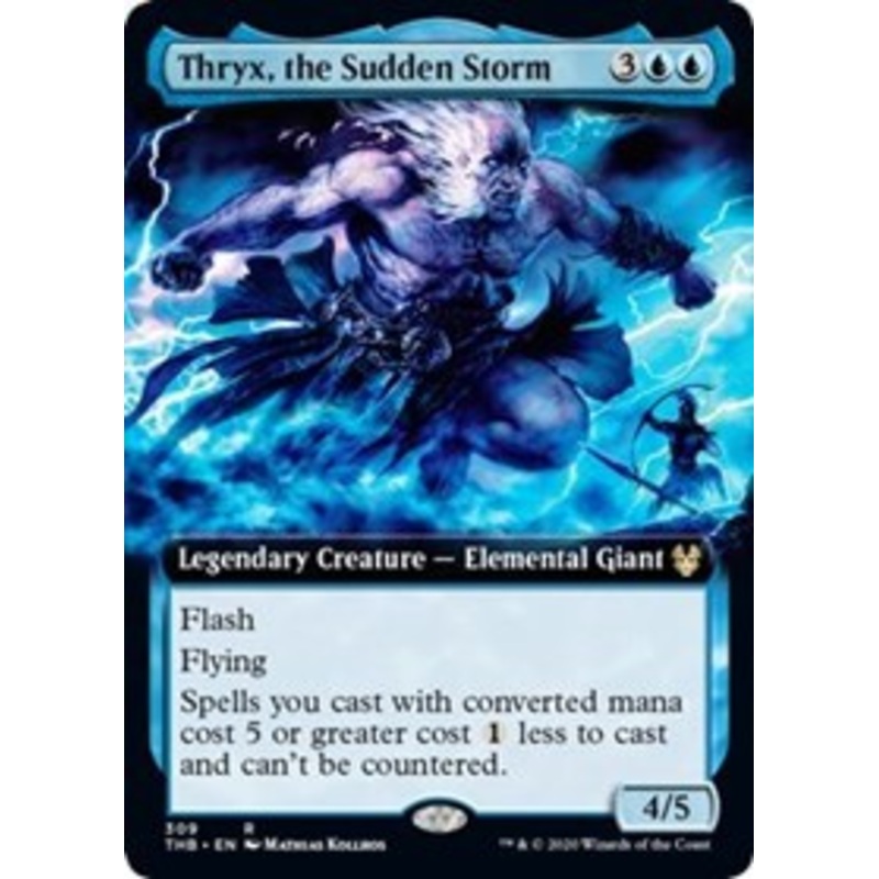 Thryx, the Sudden Storm (Extended Art) [Theros Beyond Death]