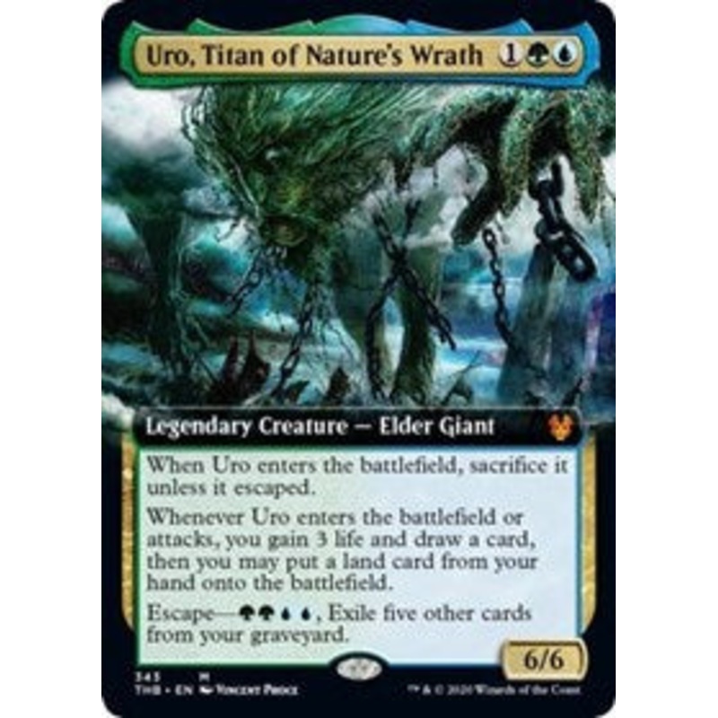 Uro, Titan of Nature's Wrath (Extended Art) [Theros Beyond Death]
