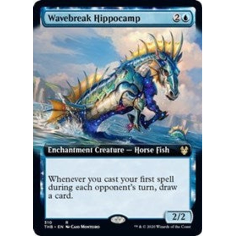 Wavebreak Hippocamp (Extended Art) [Theros Beyond Death]