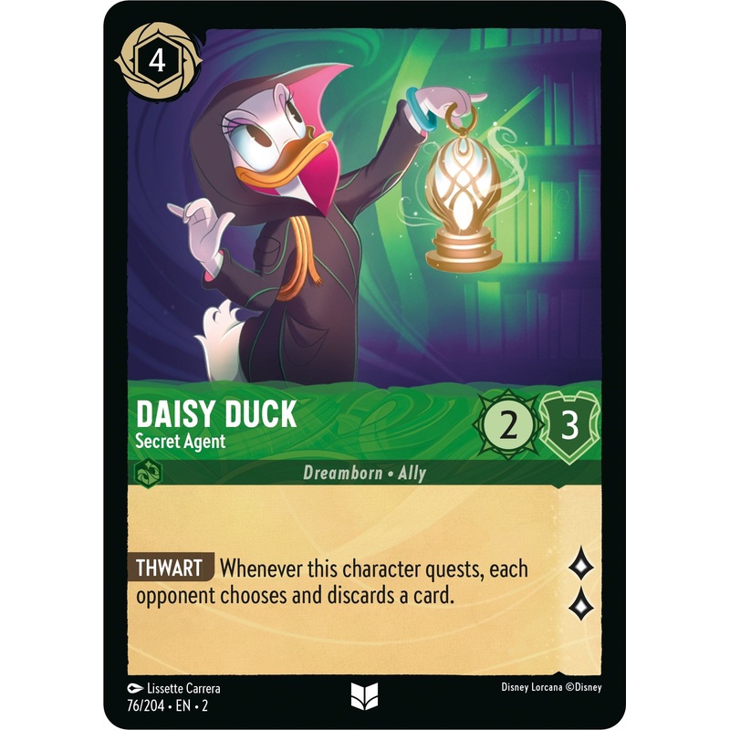Daisy Duck - Secret Agent (76/204) [Rise of the Floodborn]
