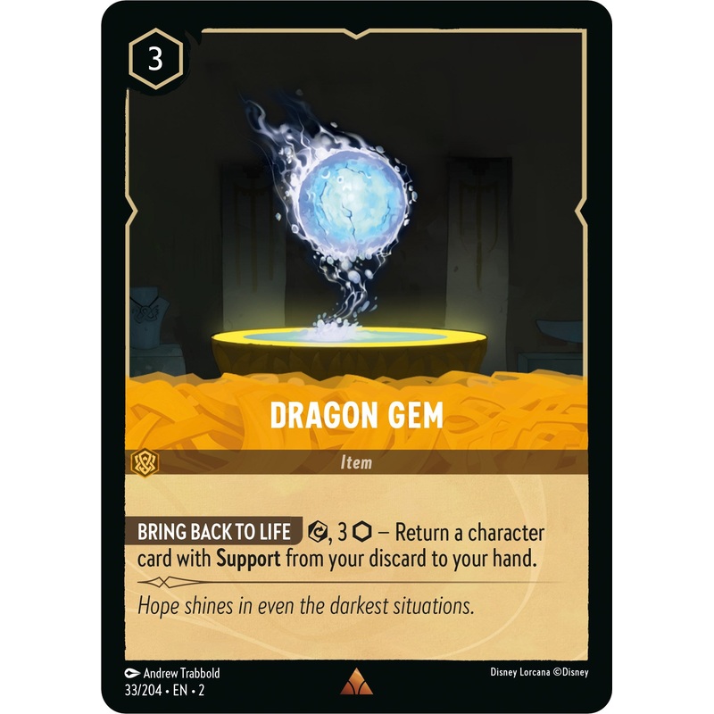 Dragon Gem (33/204) [Rise of the Floodborn]