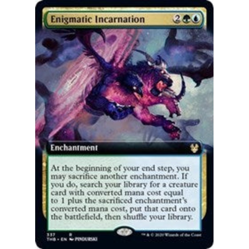 Enigmatic Incarnation (Extended Art) [Theros Beyond Death]