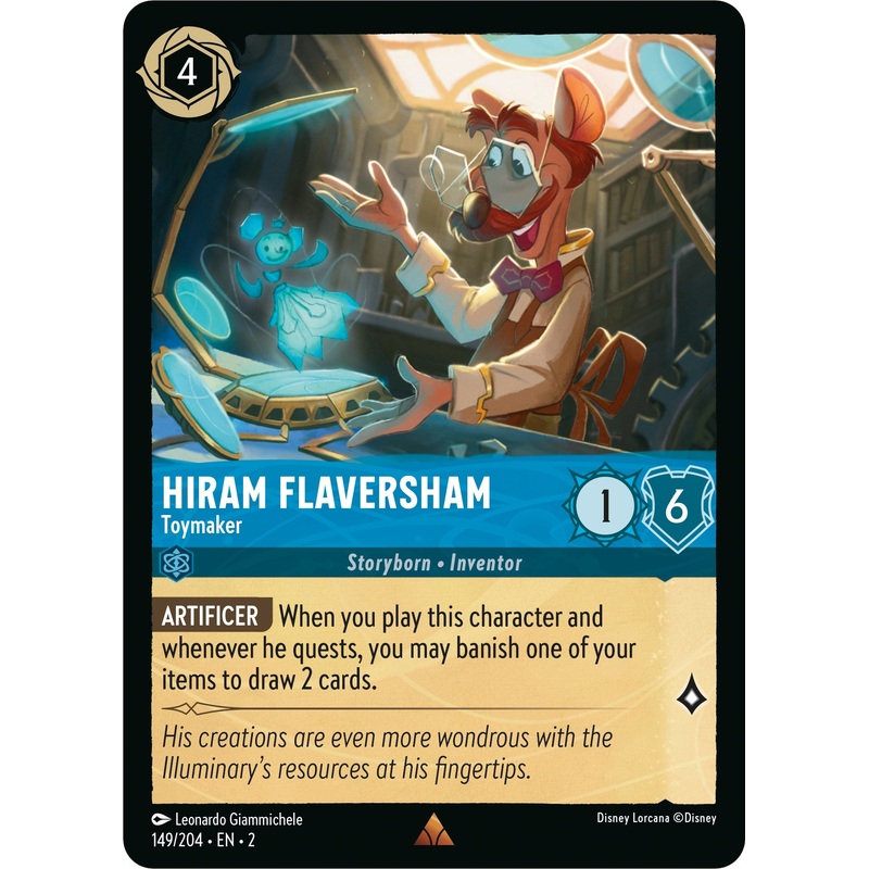 Hiram Flaversham - Toymaker (149/204) [Rise of the Floodborn]