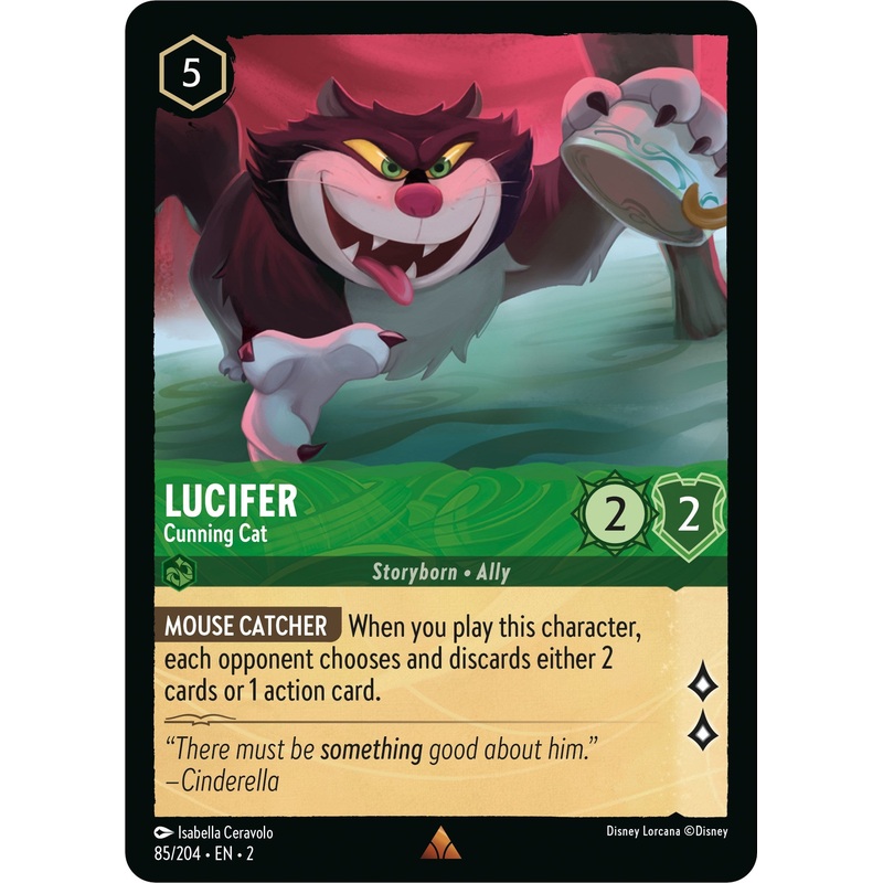 Lucifer - Cunning Cat (85/204) [Rise of the Floodborn]
