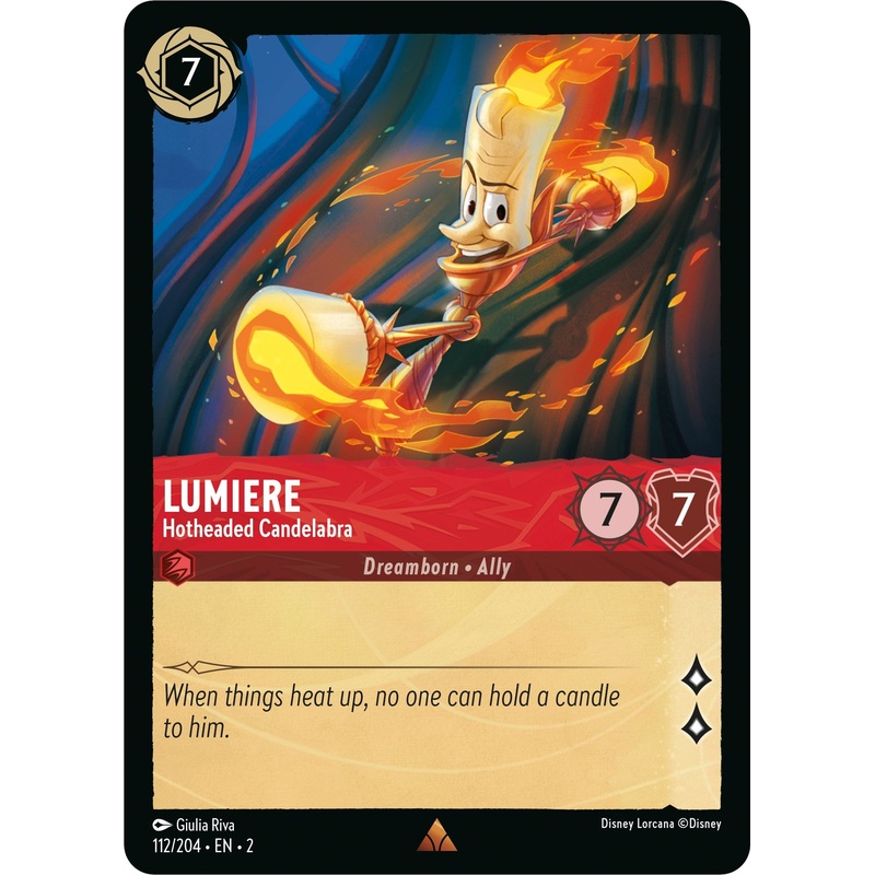 Lumiere - Hotheaded Candelabra (112/204) [Rise of the Floodborn]
