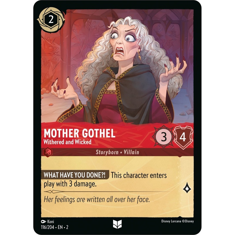 Mother Gothel - Withered and Wicked (116/204) [Rise of the Floodborn]