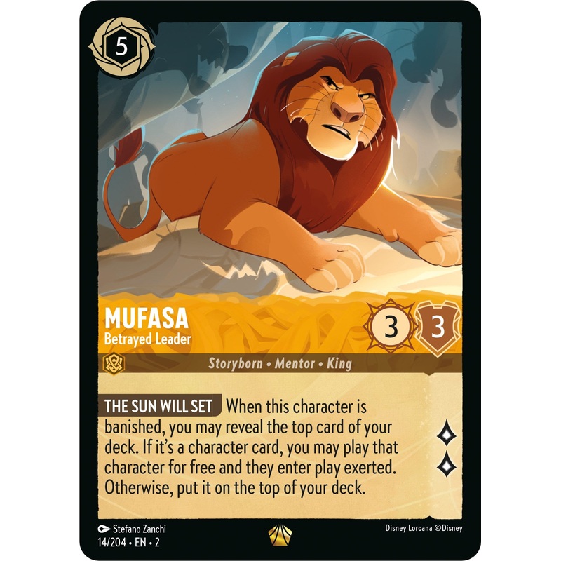 Mufasa - Betrayed Leader (14/204) [Rise of the Floodborn]