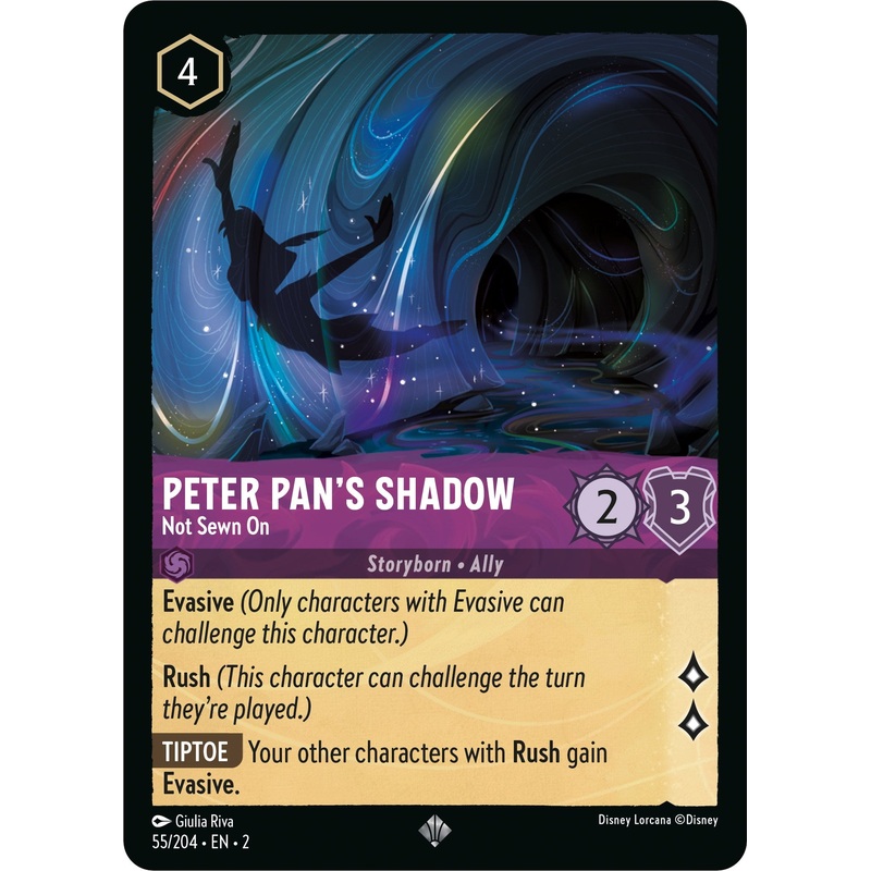 Peter Pan's Shadow - Not Sewn On (55/204) [Rise of the Floodborn]