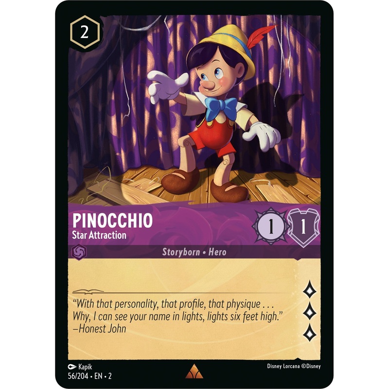 Pinocchio - Star Attraction (56/204) [Rise of the Floodborn]