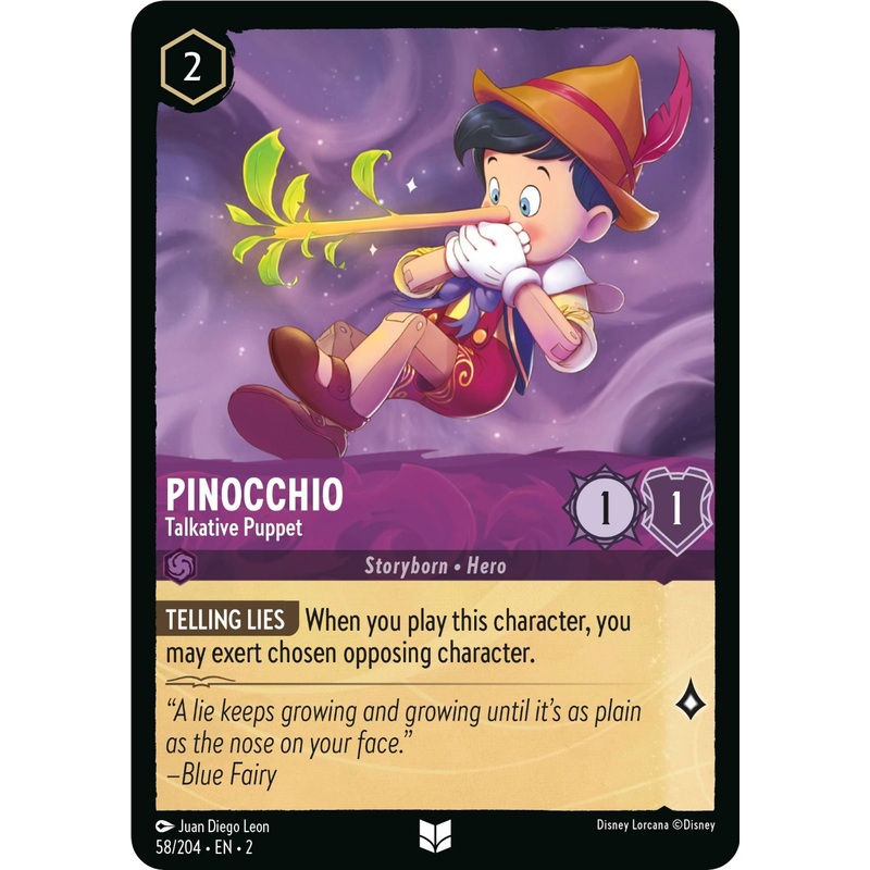 Pinocchio - Talkative Puppet (58/204) [Rise of the Floodborn]