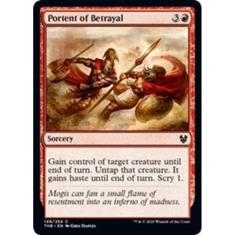 Portent of Betrayal [Theros Beyond Death]