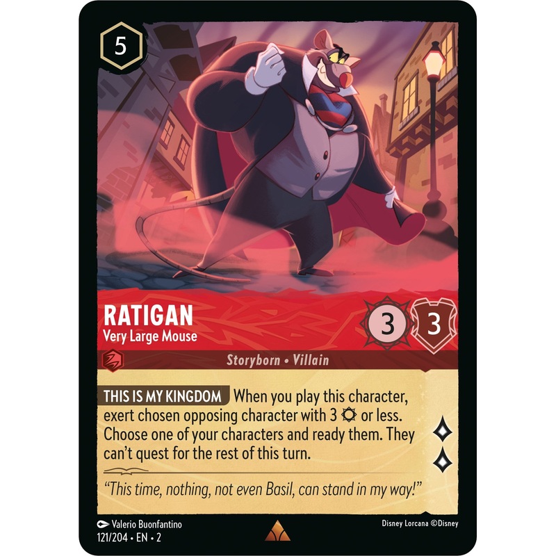 Ratigan - Very Large Mouse (121/204) [Rise of the Floodborn]
