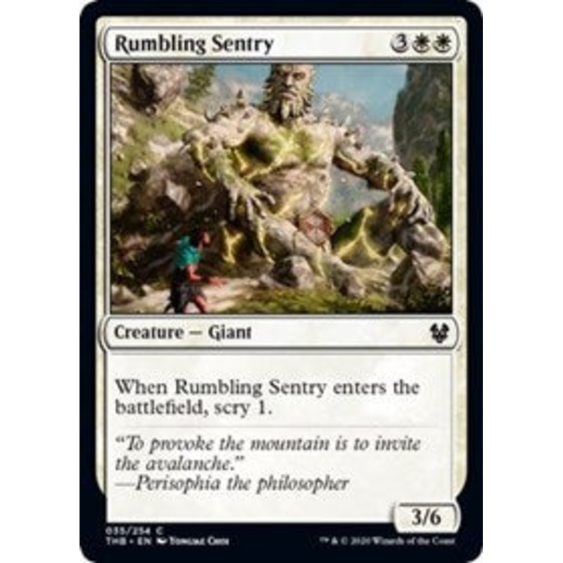 Rumbling Sentry [Theros Beyond Death]