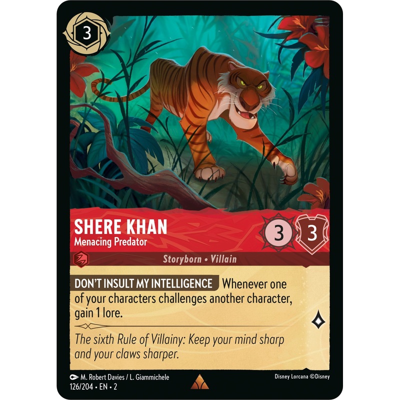 Shere Khan - Menacing Predator (126/204) [Rise of the Floodborn]