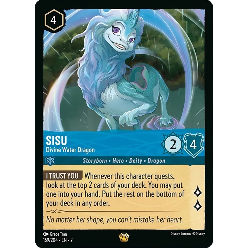 Sisu - Divine Water Dragon (159/204) [Rise of the Floodborn]