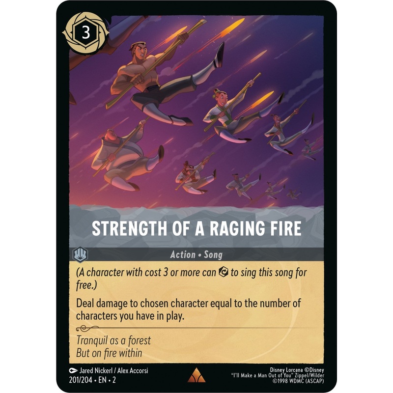 Strength of a Raging Fire (201/204) [Rise of the Floodborn]