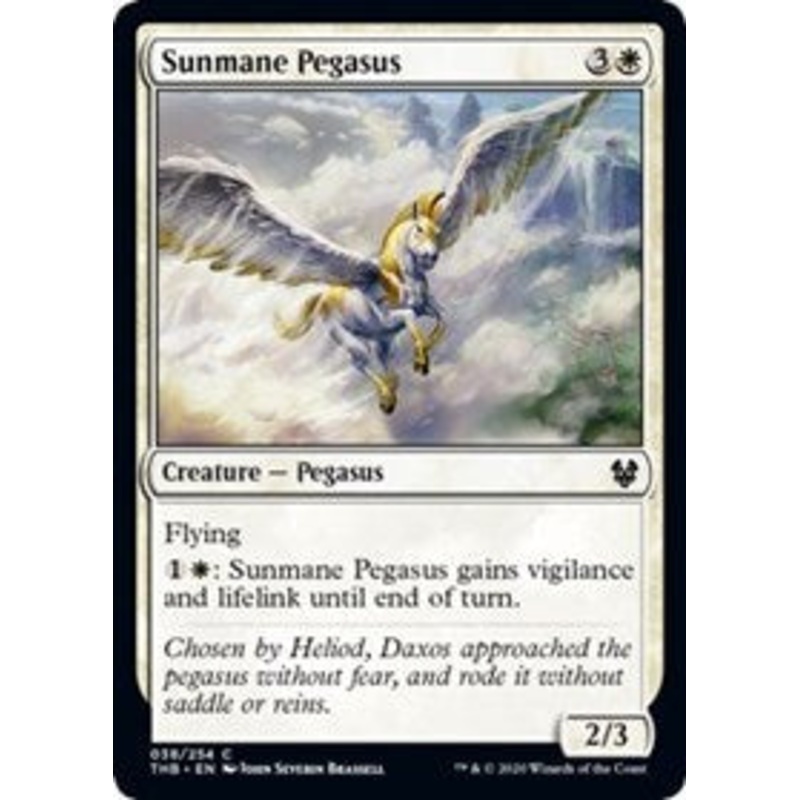 Sunmane Pegasus [Theros Beyond Death]