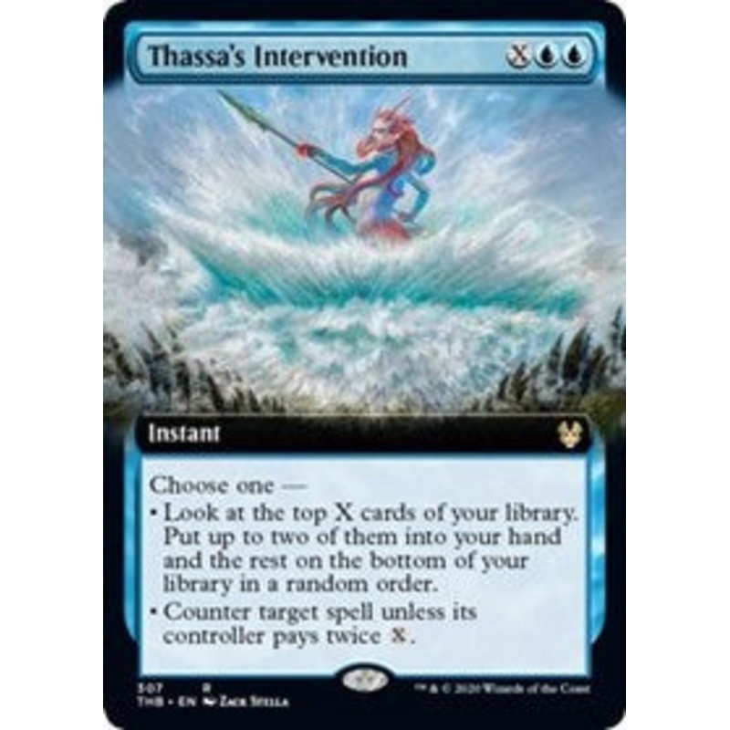 Thassa's Intervention (Extended Art) [Theros Beyond Death]