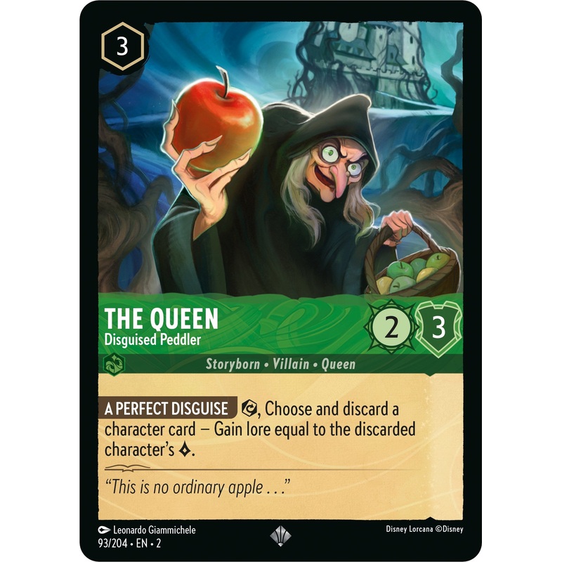 The Queen - Disguised Peddler (93/204) [Rise of the Floodborn]